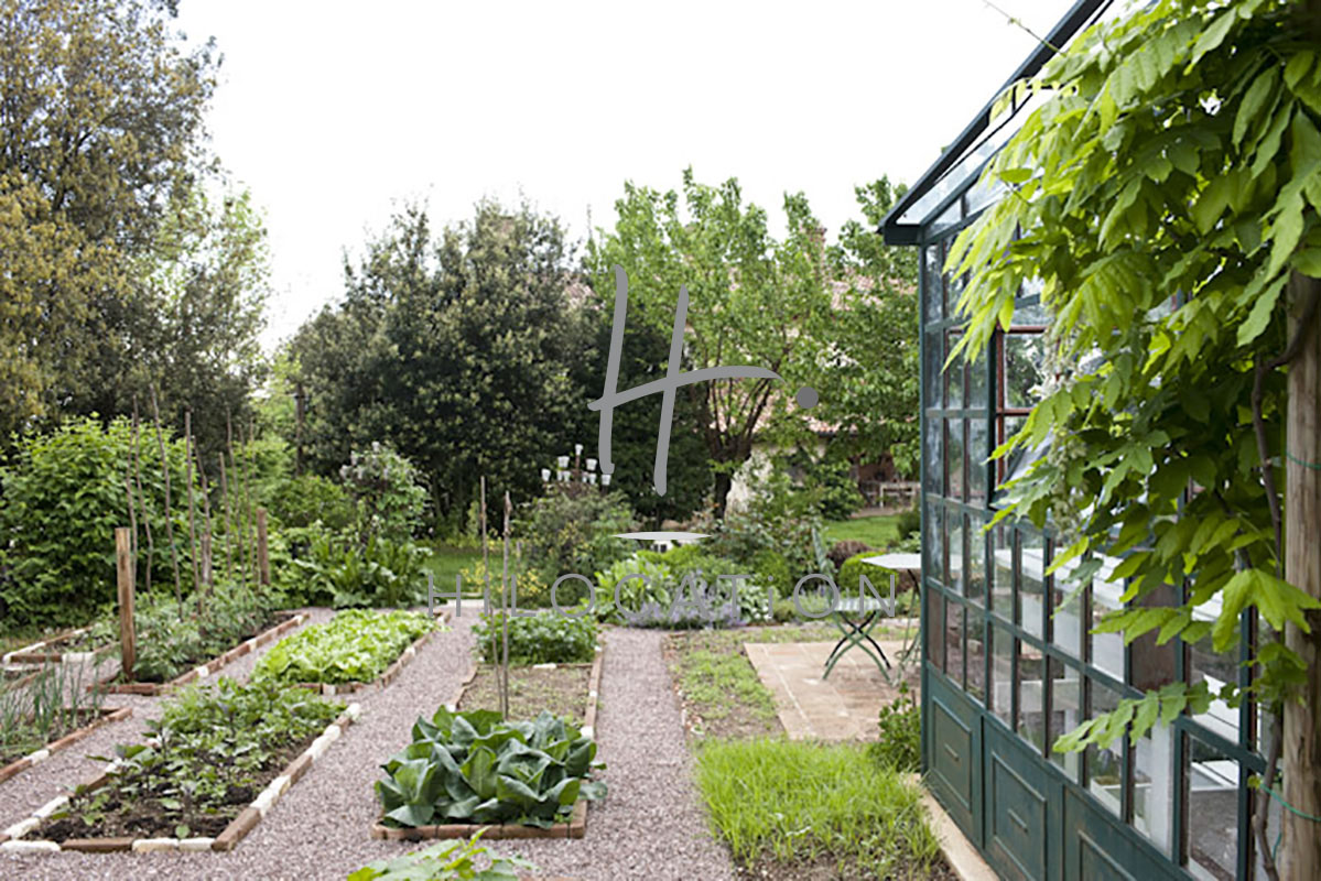 The Herbal Garden Of A  House In Asolo